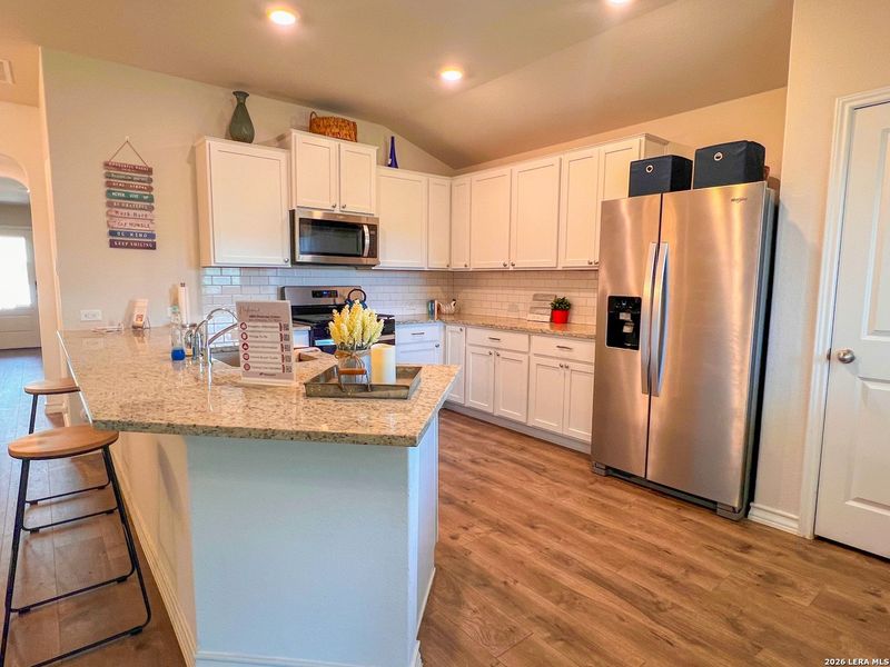 Furnished interior view inside a new home in Langdon, San Antonio (Image 7).