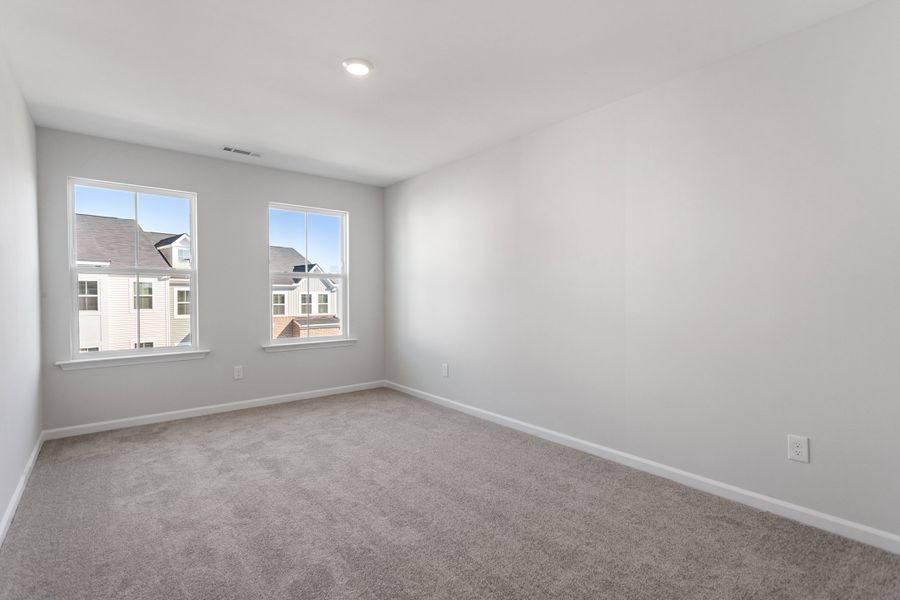Spacious, unfurnished interior of a new home in Renaissance at White Oak, Garner (Image 24). Spacious, unfurnished interior of a new home in Renaissance at White Oak, Garner (Image 24).
