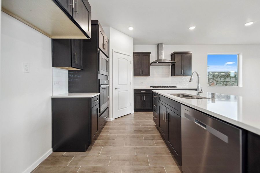 Representative furnished interior of a home built from the Valencia by Hakes Brothers in Summer Sky North, El Paso (Image 5).