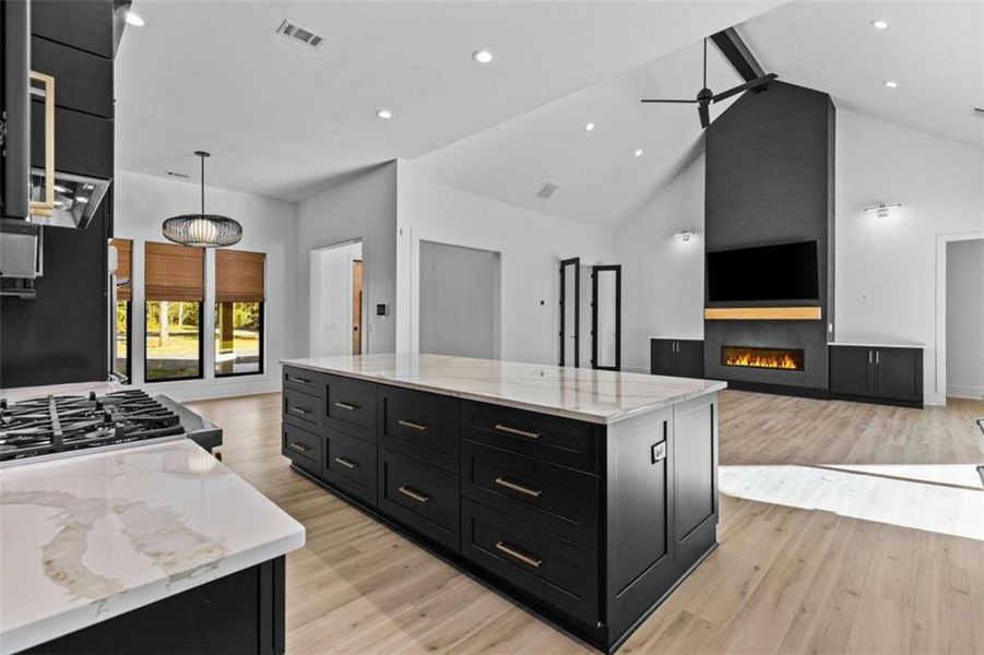 Furnished interior view inside a new home in , Monroe (Image 19).