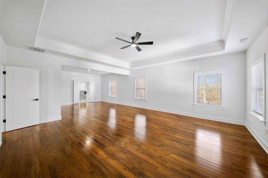 Spacious, unfurnished interior of a new home in Silvercrest Lakes, Acworth (Image 49). Spacious, unfurnished interior of a new home in Silvercrest Lakes, Acworth (Image 49).