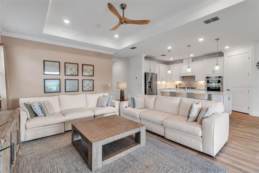 Furnished interior view inside a new home in Del Webb BayView, Parrish (Image 35). Furnished interior view inside a new home in Del Webb BayView, Parrish (Image 35).