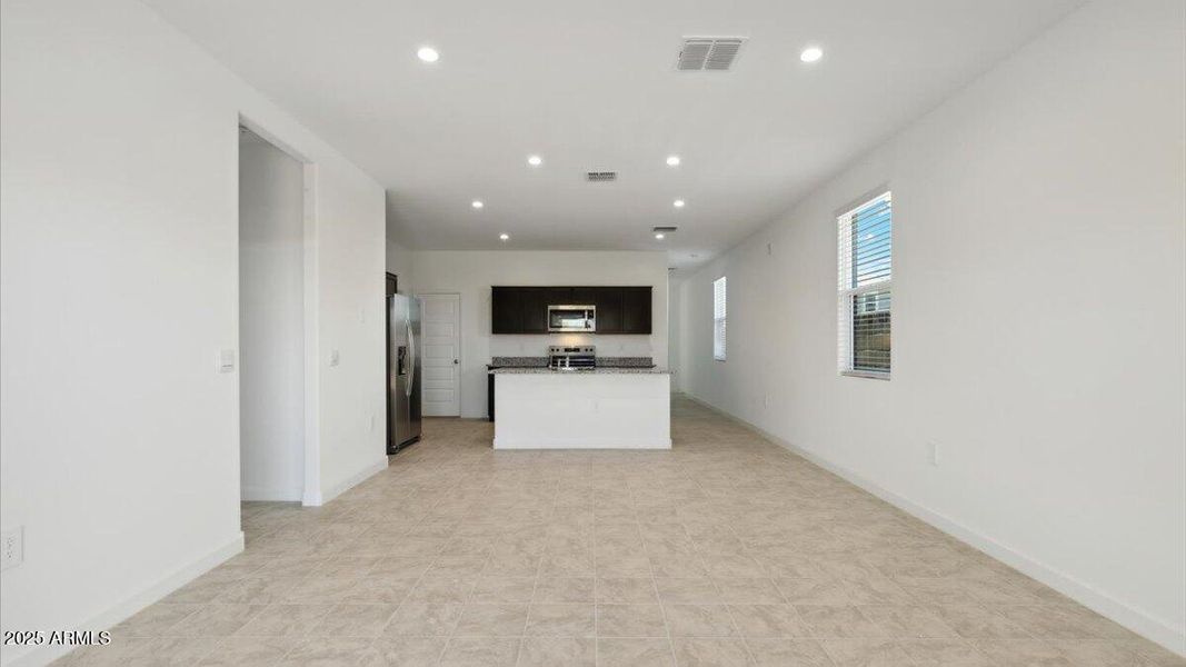 Hanna great room and kitchen