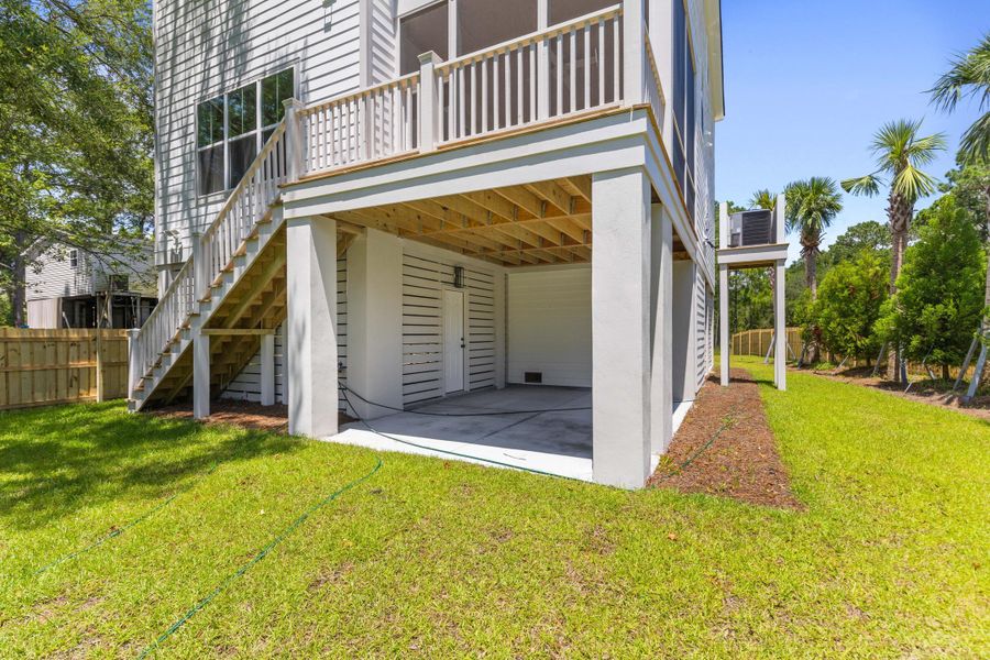 Exterior details and patio area of a home in , Mount Pleasant (Image 35).