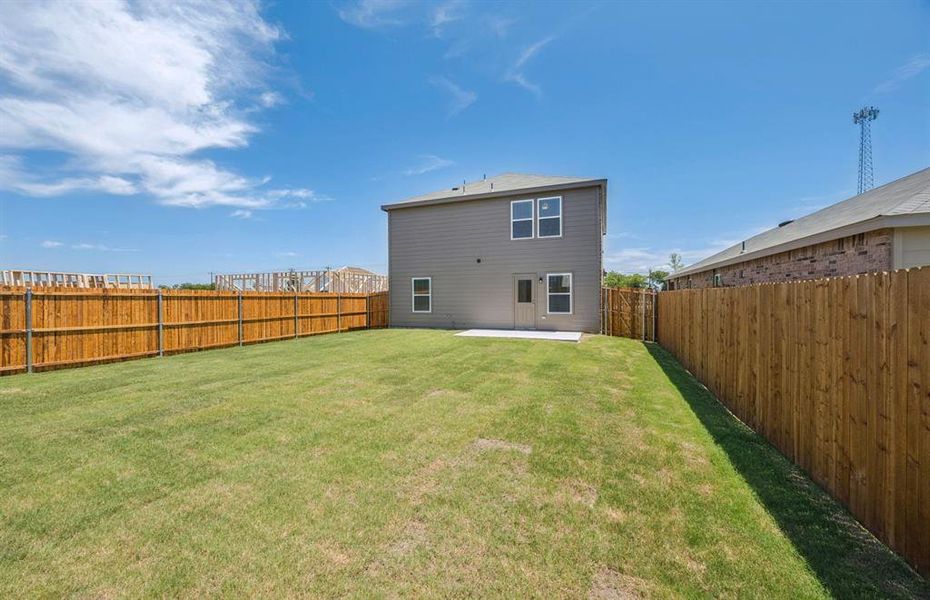 Oversized yard Oversized yard