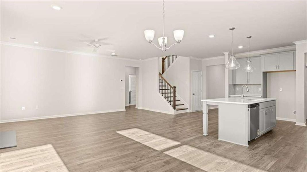 Spacious, unfurnished interior of a new home in Water Oak Estates, Lawrenceville (Image 18). Spacious, unfurnished interior of a new home in Water Oak Estates, Lawrenceville (Image 18).