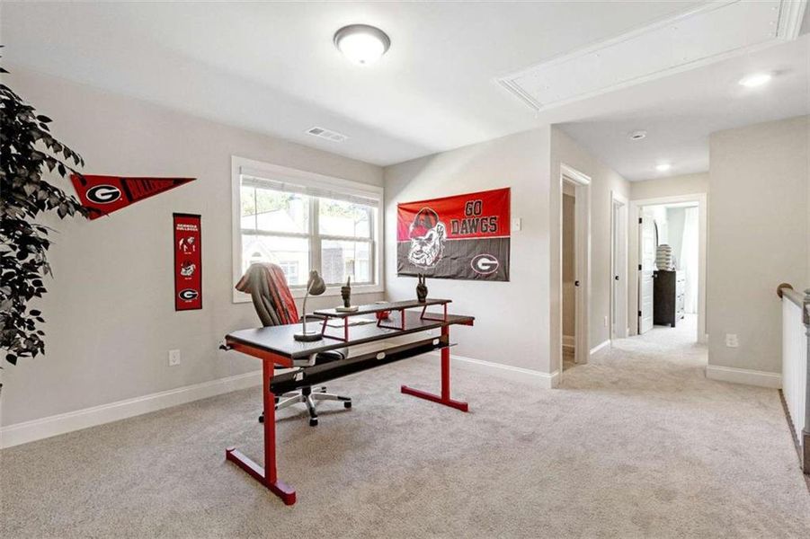 Furnished interior view inside a new home in Ridge Pointe, Athens (Image 6).