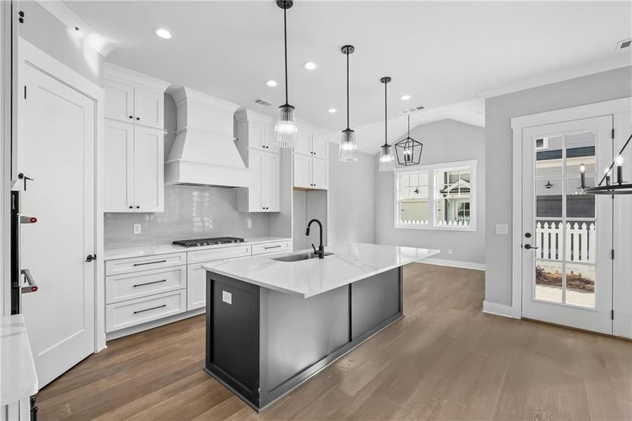 Furnished interior view inside a new home in , Ball Ground (Image 7).