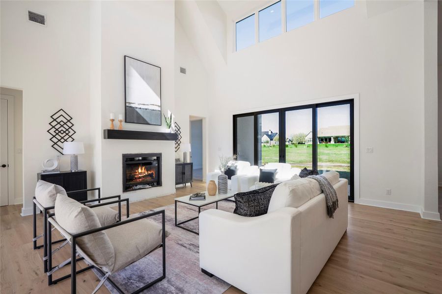 Furnished interior view inside a new home in , Bryan (Image 12). Furnished interior view inside a new home in , Bryan (Image 12).