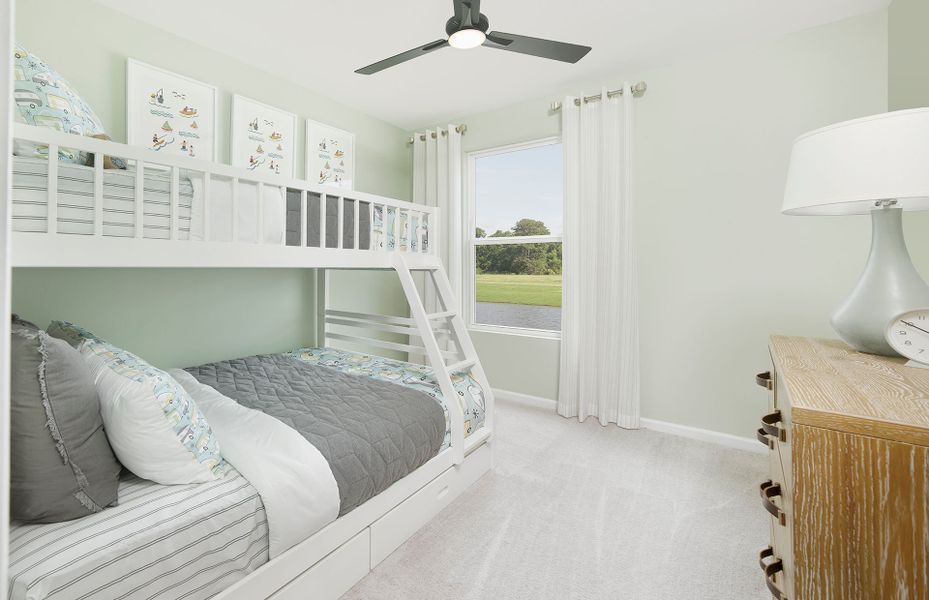Furnished interior view inside a new home in Del Webb North Myrtle Beach, Myrtle Beach (Image 13).