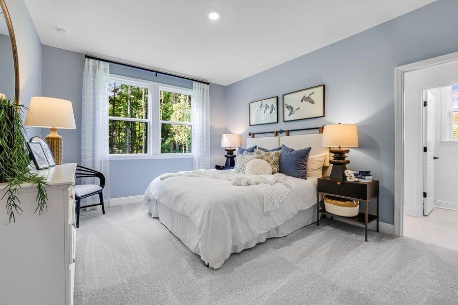 Furnished interior view inside a new home in Reserve at Hickory Walk, Kennesaw (Image 16).