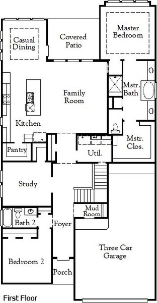 2D floor plan layout for the Dumont II by Coventry Homes in Blackhawk, Pflugerville, TX (Image 3). 2D floor plan layout for the Dumont II by Coventry Homes in Blackhawk, Pflugerville, TX (Image 3).