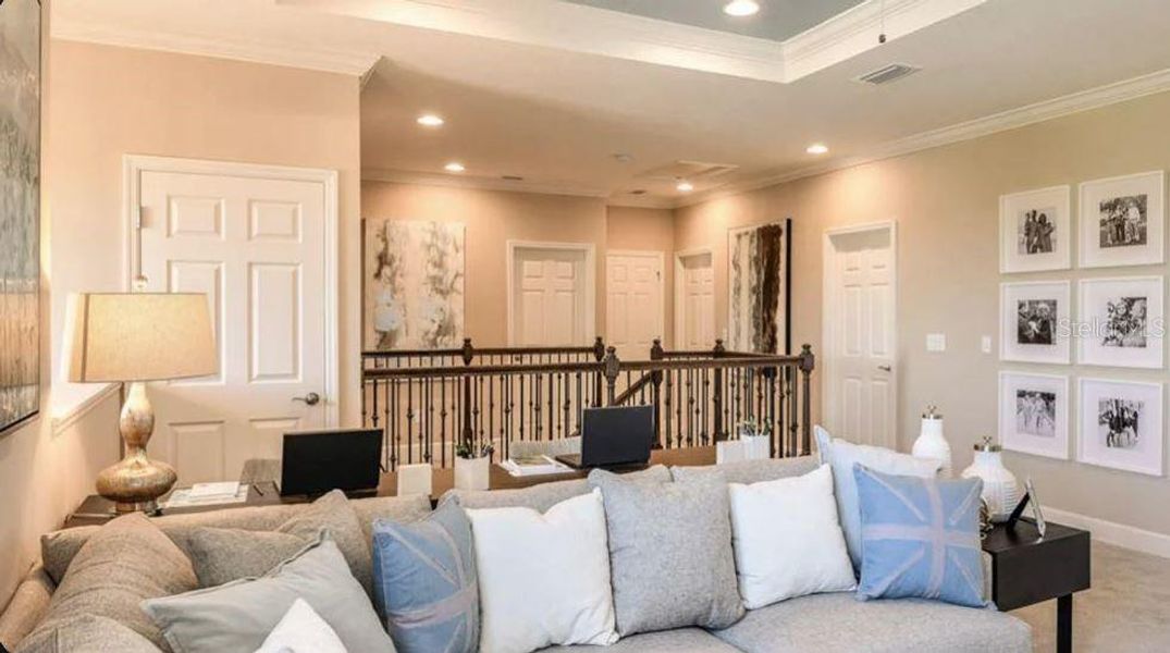 Furnished interior view inside a new home in Timber Ridge, Plant City (Image 8).