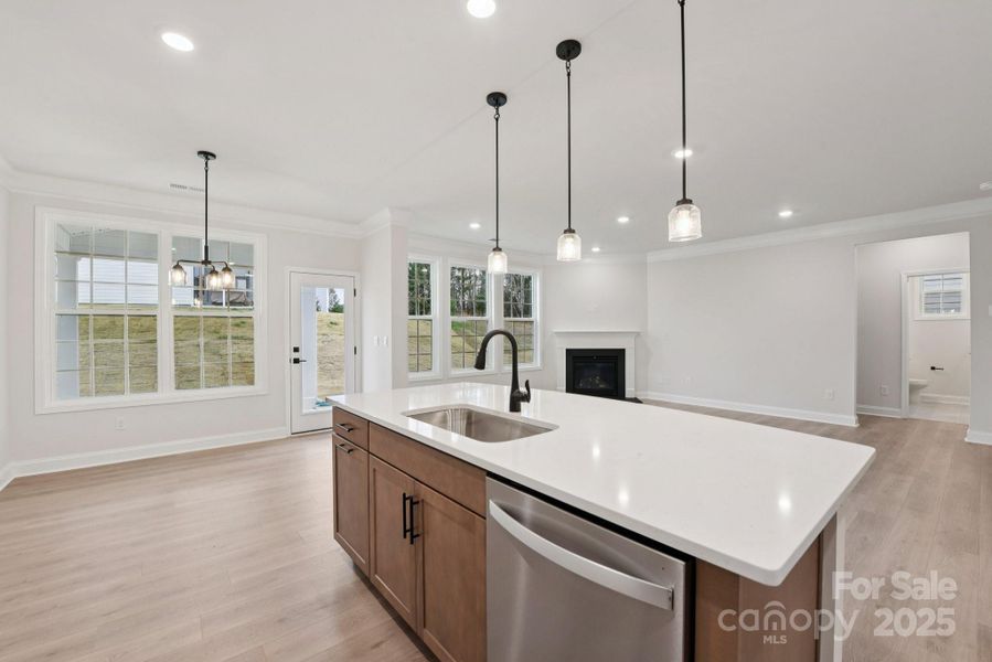 Furnished interior view inside a new home in Sylvan Creek, Denver (Image 5).