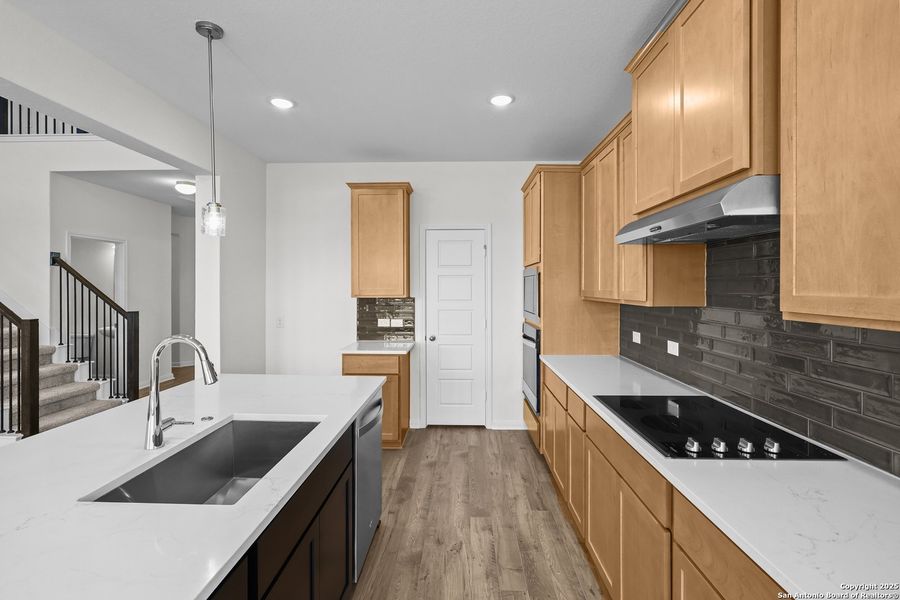 Furnished interior view inside a new home in Megan's Landing 50', Castroville (Image 8).