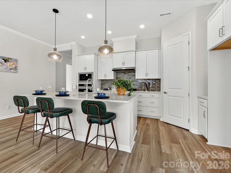 Furnished interior view inside a new home in Encore at Streamside - Classic Series, Waxhaw (Image 5).