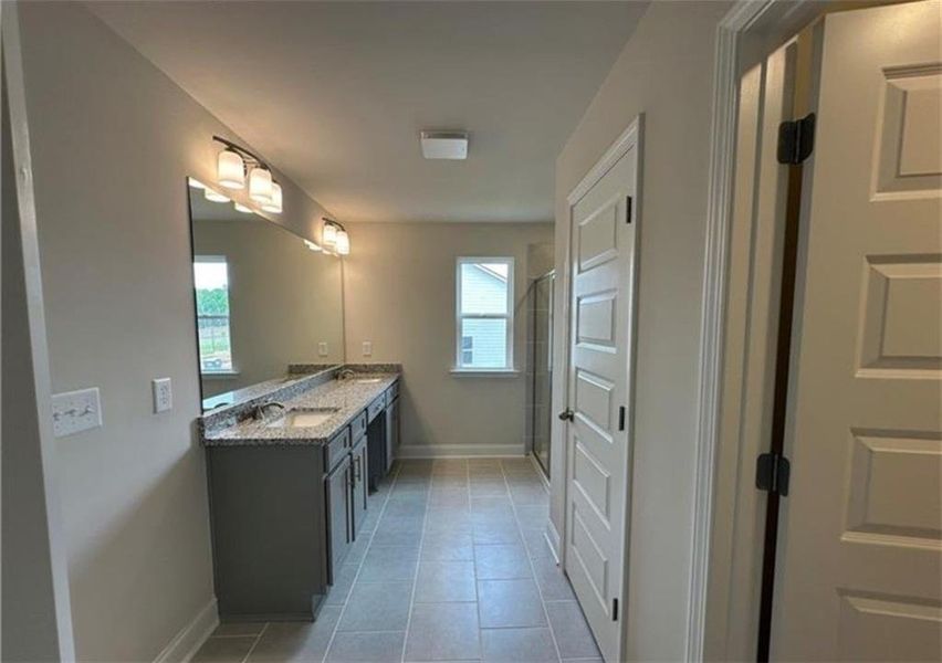 Furnished interior view inside a new home in Mulberry Summit, Flowery Branch (Image 8).