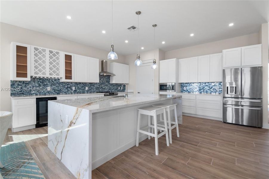 Furnished interior view inside a new home in , Big Pine Key (Image 16).