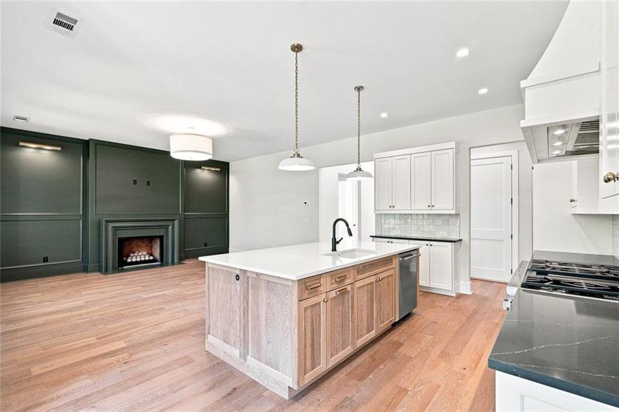 Furnished interior view inside a new home in , Canton (Image 13).