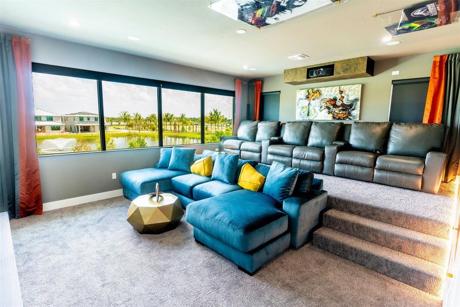 Furnished interior view inside a new home in , Palm Beach Gardens (Image 39). Furnished interior view inside a new home in , Palm Beach Gardens (Image 39).