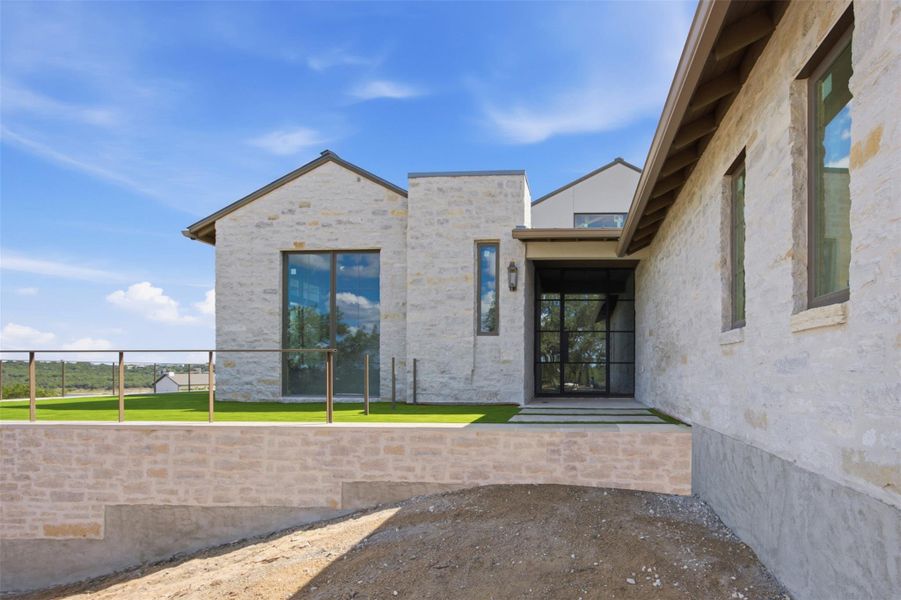 Exterior details and patio area of a home in , Spicewood (Image 20). Exterior details and patio area of a home in , Spicewood (Image 20).