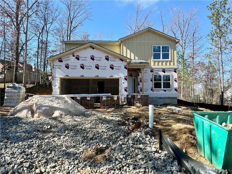 In-progress construction of a new home in , Rome, GA (Image 15).