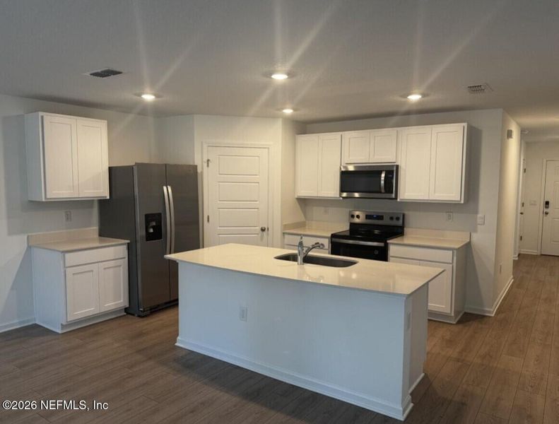 Furnished interior view inside a new home in Copes Landing, Jacksonville (Image 6).