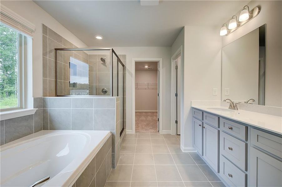 Furnished interior view inside a new home in Trinity Park, McDonough (Image 7).