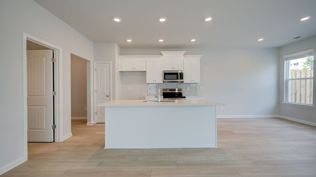 Furnished interior view inside a new home in Bowers Farm Townhomes, McDonough (Image 9).