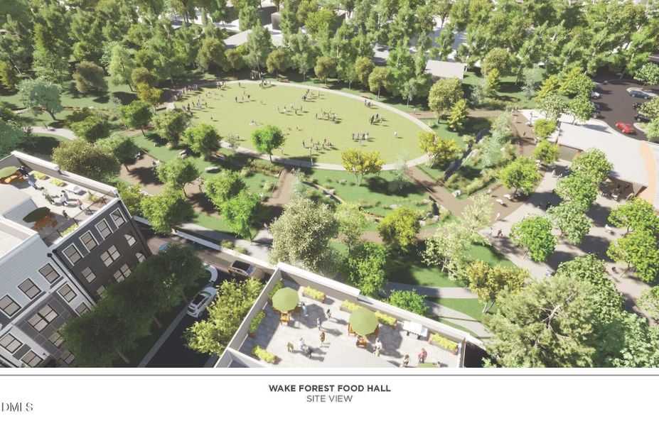 Food Hall Park Rendering