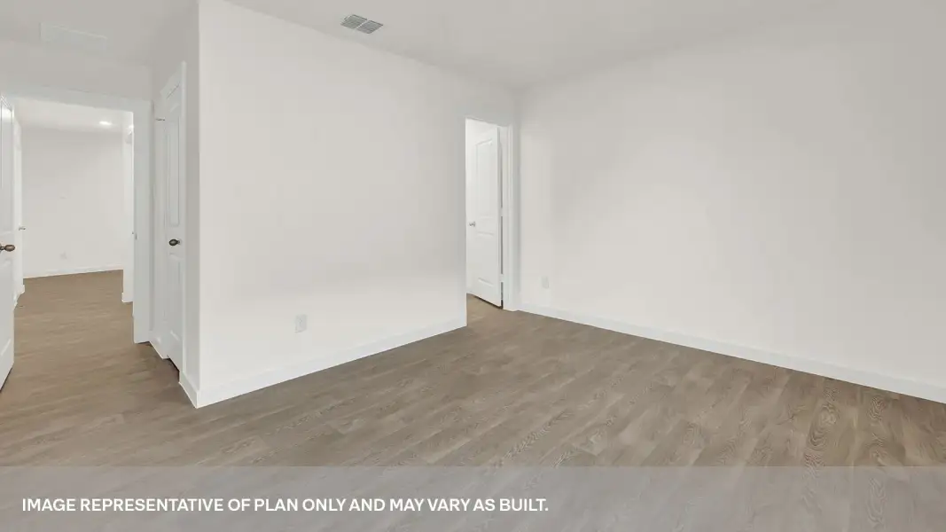 Spacious, unfurnished interior of a new home in Trails of Windcrest, Fredericksburg (Image 12). Spacious, unfurnished interior of a new home in Trails of Windcrest, Fredericksburg (Image 12).