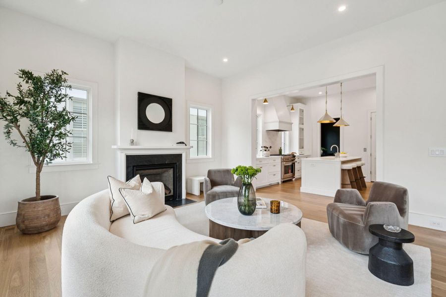 Furnished interior view inside a new home in , Charleston (Image 3).