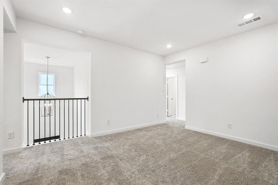 Spacious, unfurnished interior of a new home in Sonoma Verde: 60ft. lots, McLendon-Chisholm (Image 14).