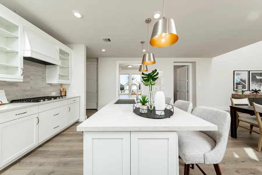 Furnished interior view inside a new home in Amira, Tomball (Image 4).
