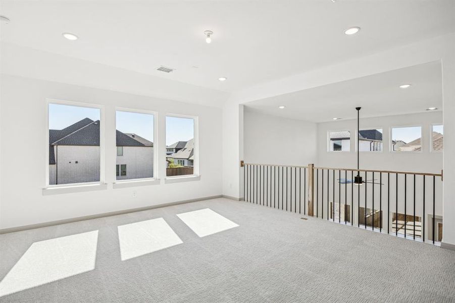 The entire family will enjoy plenty of fun times in this light filled, spacious game room! The entire family will enjoy plenty of fun times in this light filled, spacious game room!