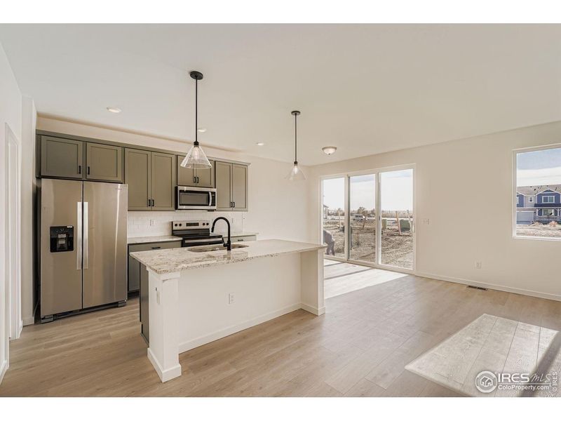 Furnished interior view inside a new home in Farmstead, Berthoud (Image 14).