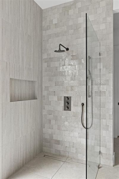 Close-up of interior finishes inside a home in , Dallas (Image 19).