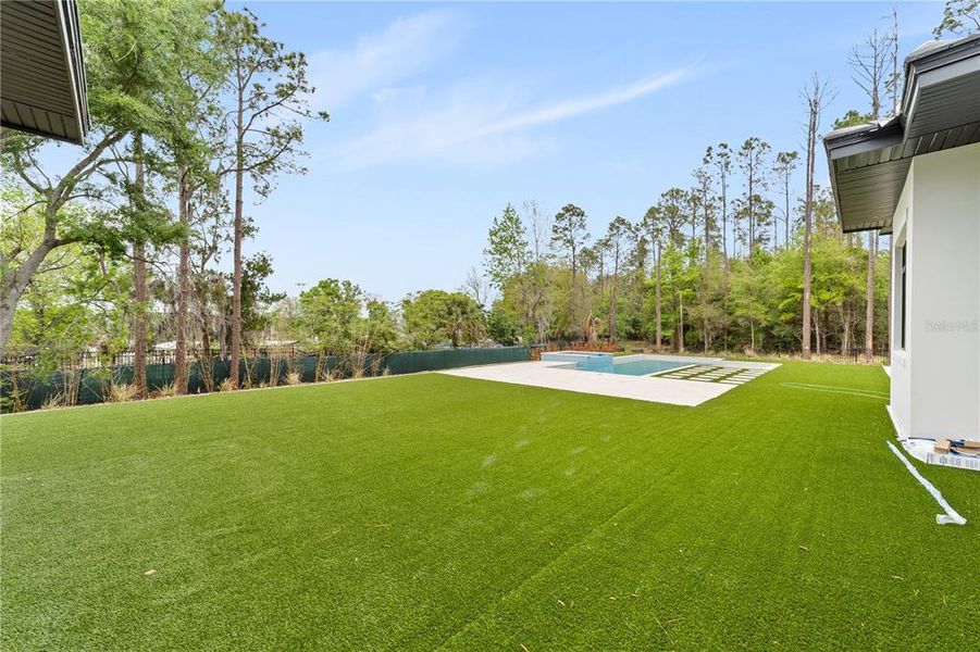 Exterior details and patio area of a home in Bella Collina, Montverde (Image 30). Exterior details and patio area of a home in Bella Collina, Montverde (Image 30).