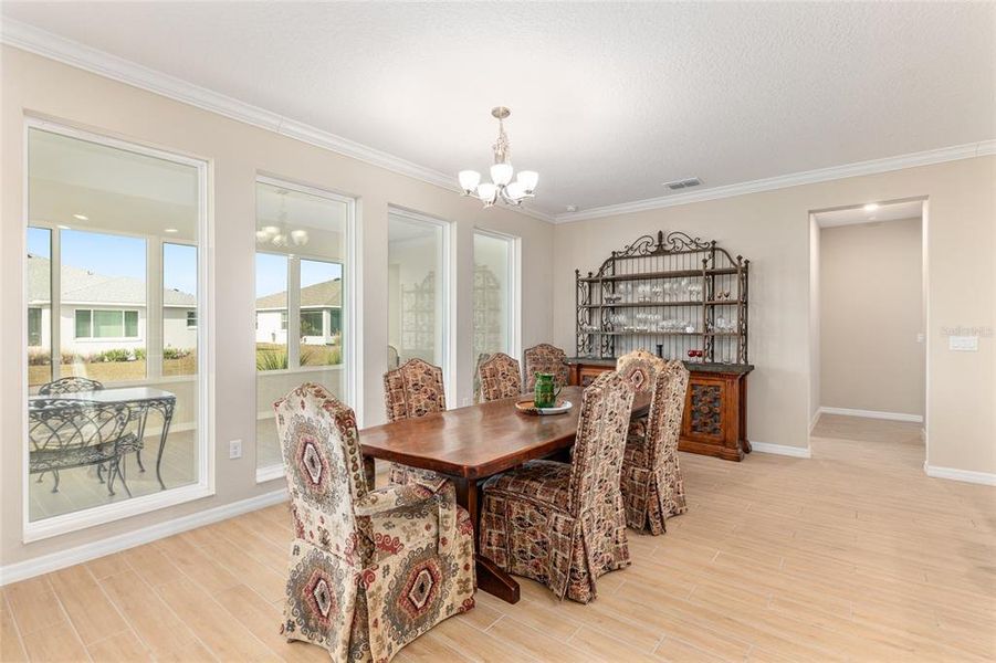 Furnished interior view inside a new home in , Ocala (Image 6).