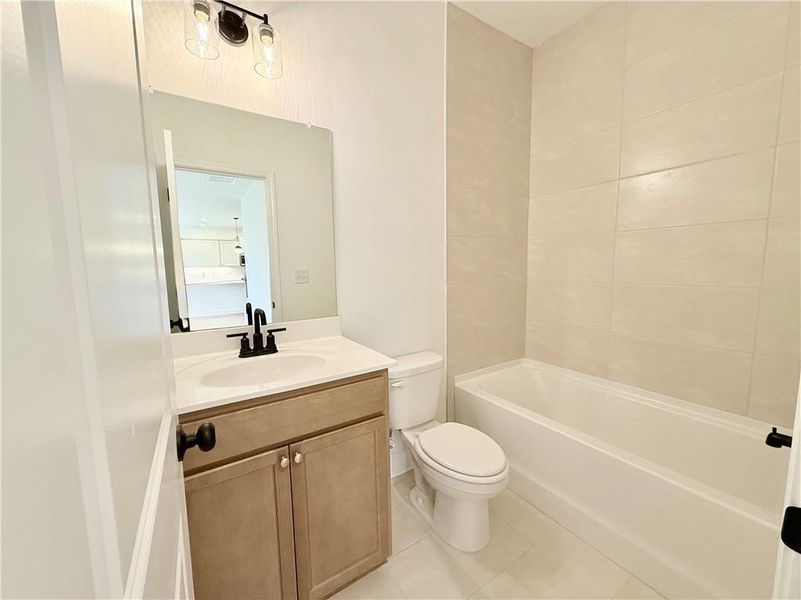 Furnished interior view inside a new home in Berkeley Mill, Cumming (Image 4). Furnished interior view inside a new home in Berkeley Mill, Cumming (Image 4).