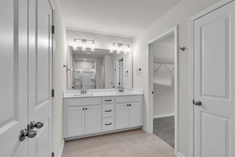 Furnished interior view inside a new home in Sweetlake Grove, Mableton (Image 6).