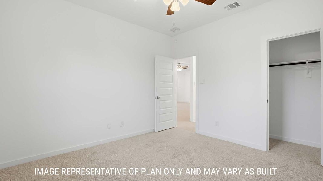 Representative unfurnished interior of a home built from the Berkshire by D.R. Horton in The Woods, Lumberton (Image 32). Representative unfurnished interior of a home built from the Berkshire by D.R. Horton in The Woods, Lumberton (Image 32).