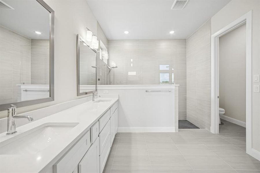 Furnished interior view inside a new home in Terraces – Classics, Rockwall (Image 10).