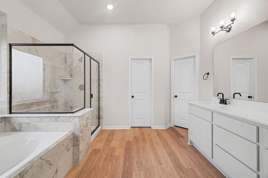 Furnished interior view inside a new home in Rose Hill Estates, Willis (Image 9).