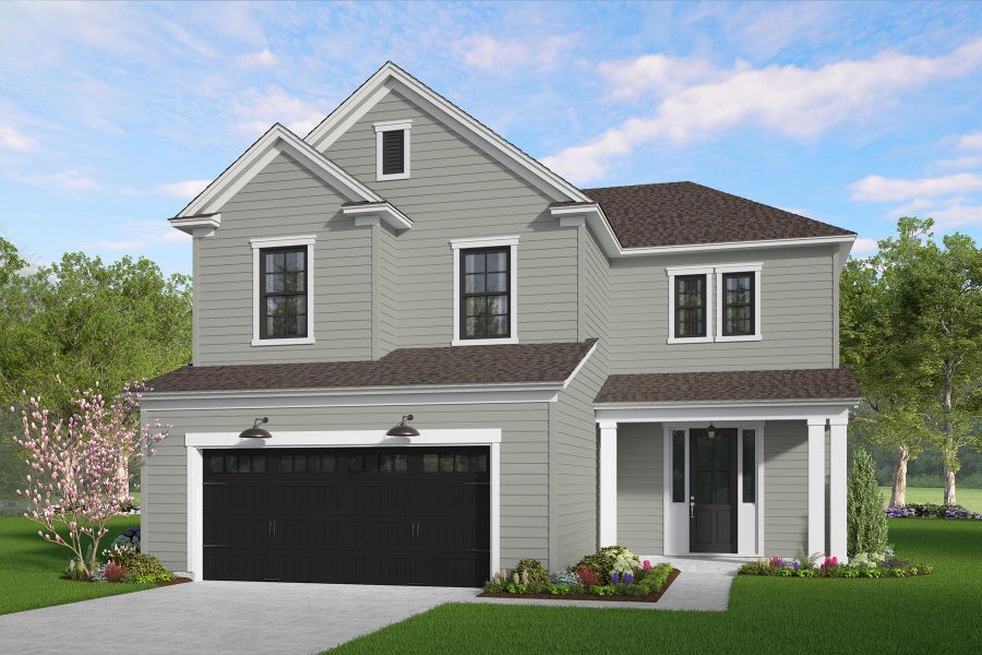Representative rendering of the exterior for the Ellis by Hunter Quinn Homes (Image 17).