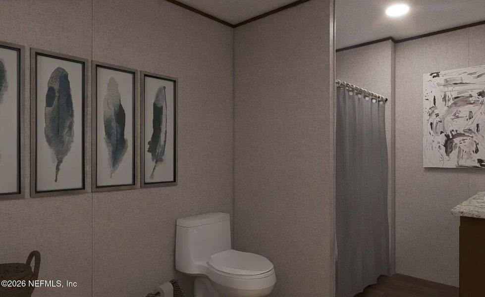 Furnished interior view inside a new home in , Mannville (Image 12).