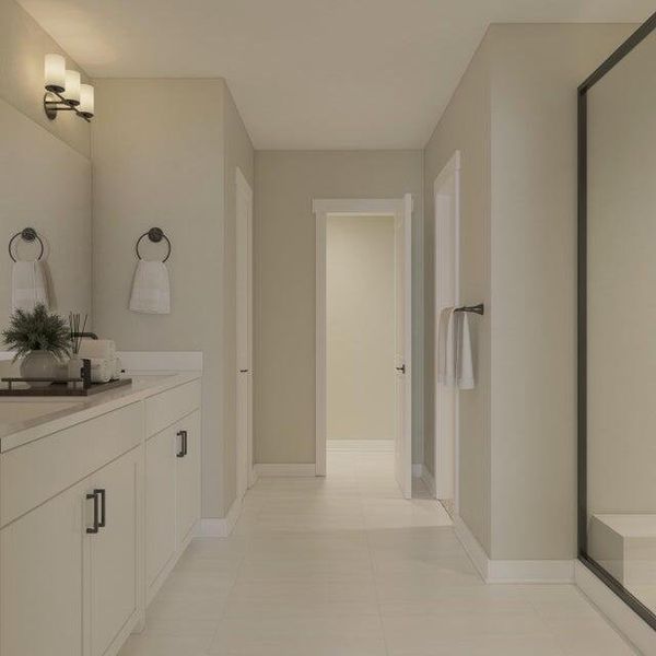 Furnished interior view inside a new home in Ashley Walk Townes, Charleston (Image 4). Furnished interior view inside a new home in Ashley Walk Townes, Charleston (Image 4).