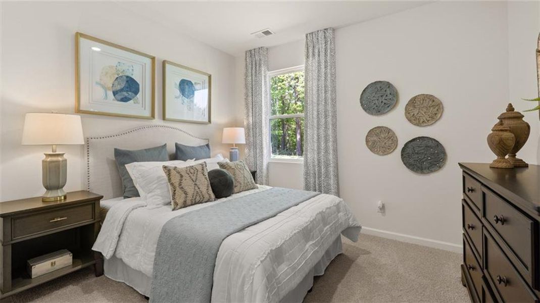Furnished interior view inside a new home in Jackson Landing, Jefferson (Image 20).