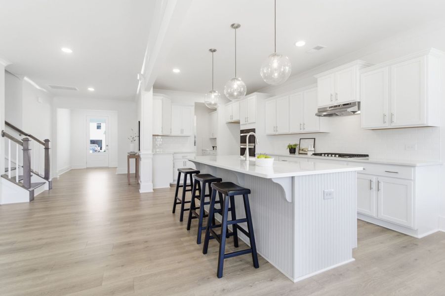 Furnished interior view inside a new home in Homecoming, Ravenel (Image 6).