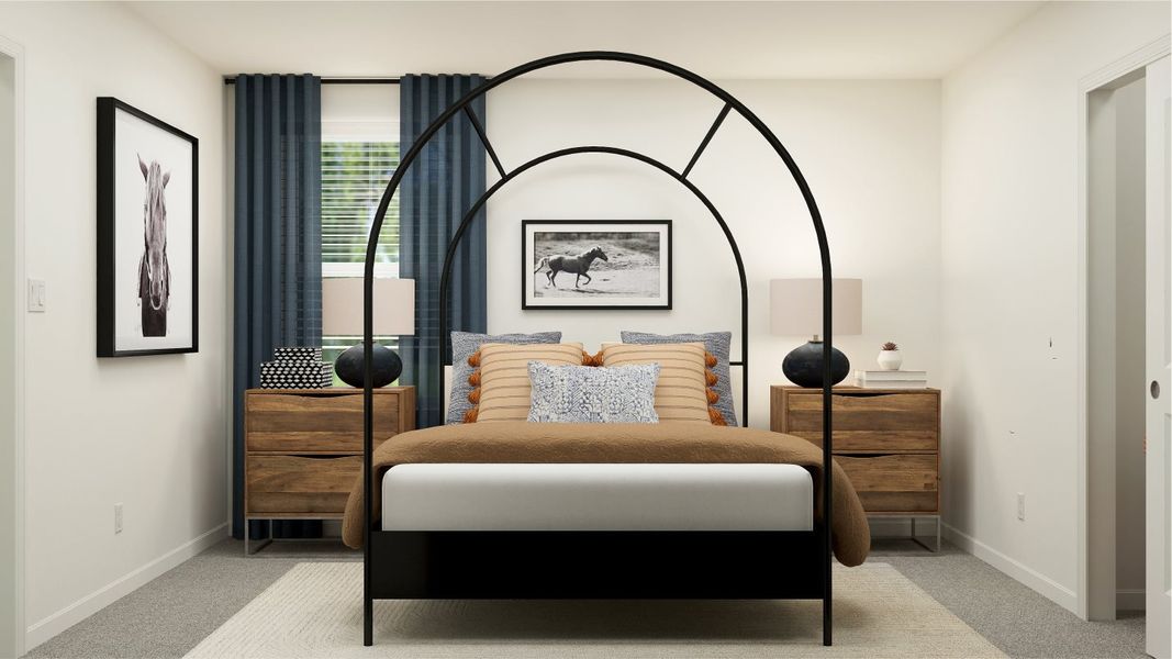 Concerto plan bedroom 4